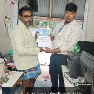 📝 Certificate/Statement Format (Physical Verification): PHYSICAL VERIFICATION PROOF Date: [12-07-2025] This is to certify that our representative visited the following shop for verification purposes: Shop Owner Name: Shop Address: [Bongaon] Purpose of Visit: Delivery of onboarding document and verification for digital services (AEPS, Recharge, BBPS,UTI PAN CARD, MICRO ATM, etc.) Verified By: [Your Representative's Name] Company Name: ICCHHAMATI DATA SERVICE PVT. LTD.ICCHHAMATI DATA SERVICE PVT. LTD.